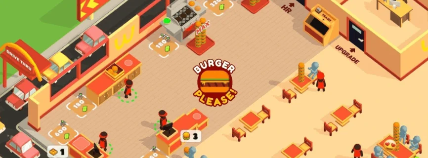 Burger Please MOD APK v16.0.0 (Unlimited Money)