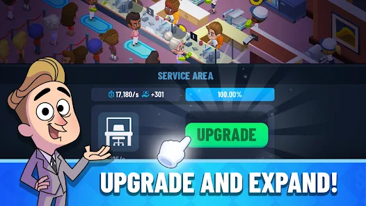 Idle Bank Tycoon MOD APK v1.42.1 (Unlimited Money)