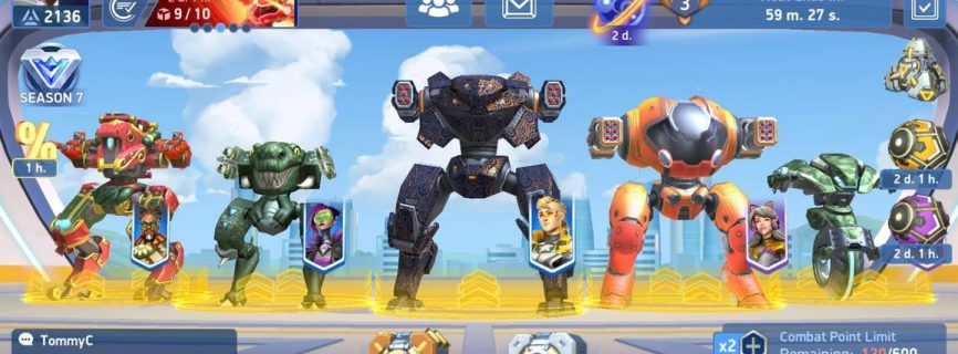 Mech Arena MOD APK v3.210.00 (Unlocked Everything, Unlimited Money)