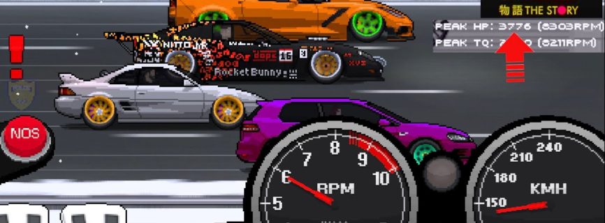 Pixel Car Racer MOD APK v1.2.5 (Unlocked Everything) For Andriod