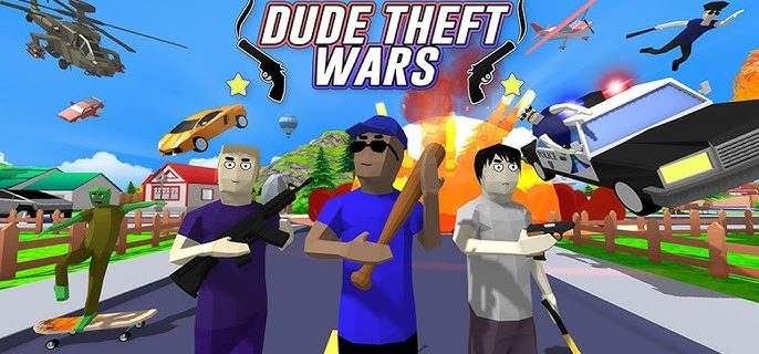 Dude Theft Wars MOD APK v0.9.0.9c9 (MOD Menu, Unlimited Money)